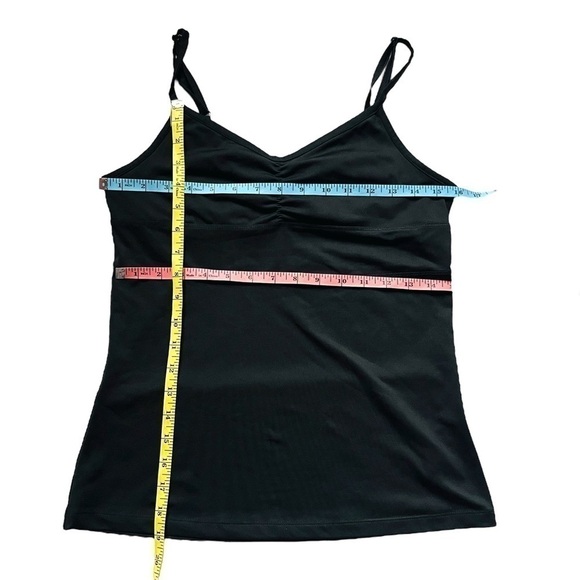 Joe Fresh yoga camisole light support adjustable straps black size m - Picture 9 of 10